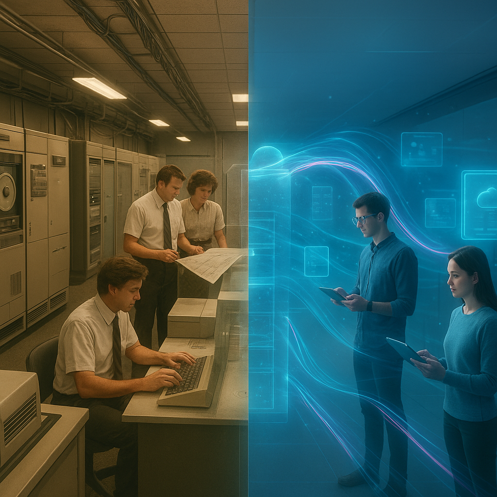 The Evolution of Cloud Computing Infrastructure Over Time